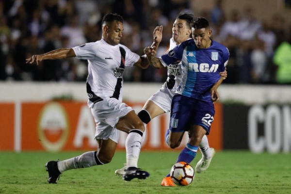 En Río de Janeiro, Vasco da Gama y Racing empataron 1 a 1 por el Grupo E de la Copa Libertadores.