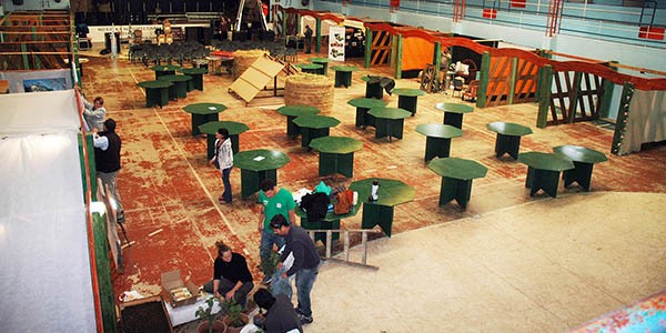 Habrá más de 200 stands de productos regionales y artesanías. Y 21 puestos de comidas.