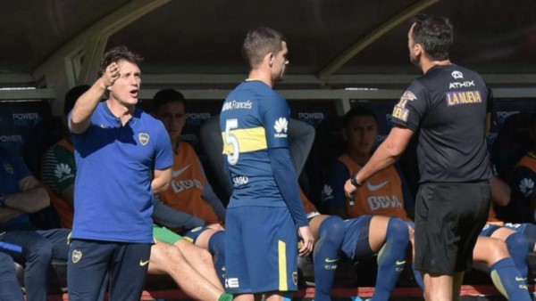 Gago se presentó ante el Tribunal de Disciplina a declarar luego de los sucesos en el encuentro ante Huracán con el árbitro Rapallini.