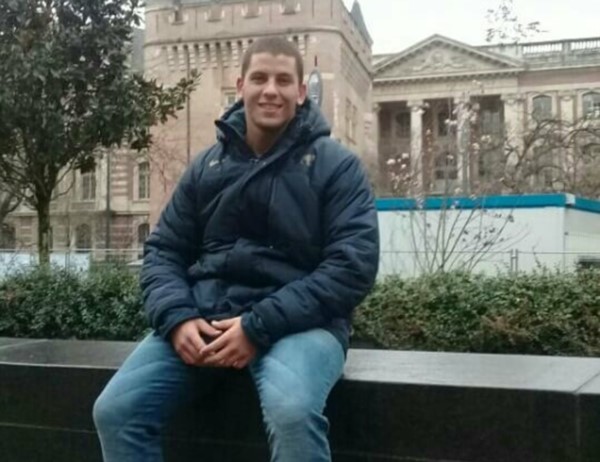 Gonzalo en una gira preparatoria por Francia, sede del Mundial Juvenil.