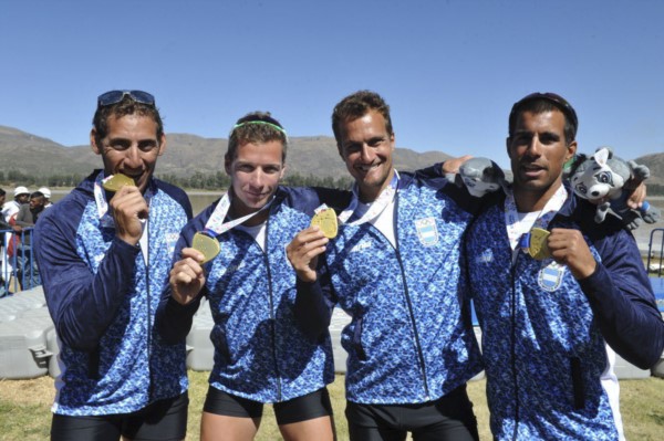 La delegación de remo argentino continúa sumando medallas.