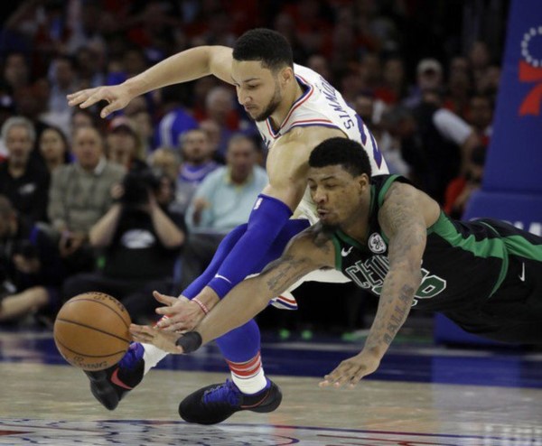 Los Sixers impidieron la barrida.