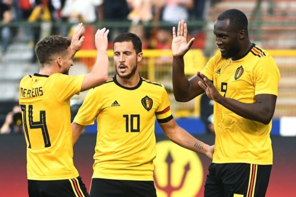 Lukaku, delantero de Manchester United, marcó dos tantos.