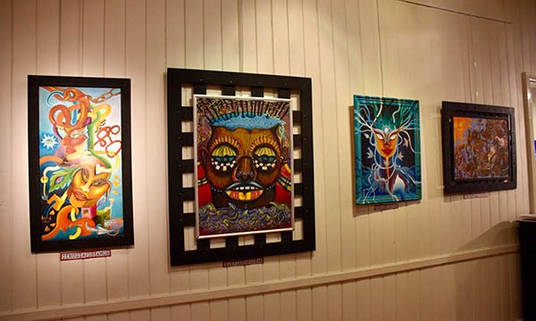 La artista Haidee Gómez, de Rawson, expone sus pinturas en el MMAV.