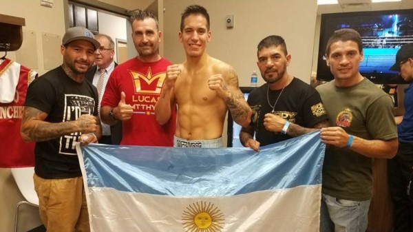 Ezequiel Matthysse hace su camino en los Estados Unidos.