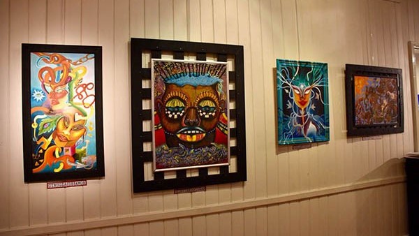 La artista Haidee Gómez, de Rawson,  expone sus pinturas en el MMAV.