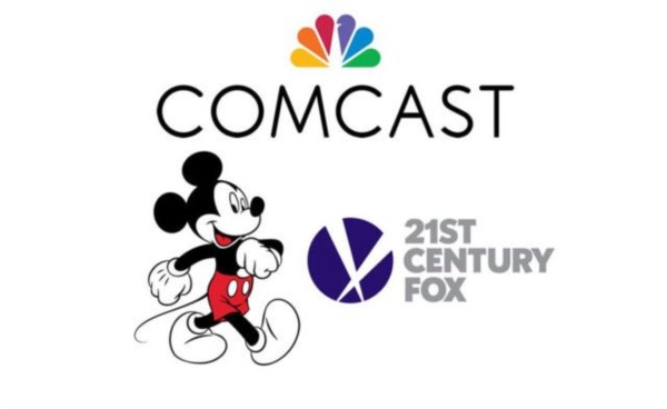 Comcast acaba de ofrecer 65 billones de dólares para obtener 21st Century Fox, superando la oferta de Disney, de 52.4 billones. Esta guerra está a punto de empezar.