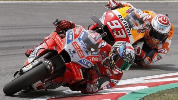  Jorge Lorenzo gana el Gran premio de Catalunya de Moto GP.
