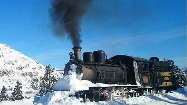 Viajando en la Trochita. Una postal que se repetirá desde el 1ºde julio.