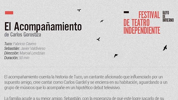 Durante el festival se presentan 7 espectáculos.