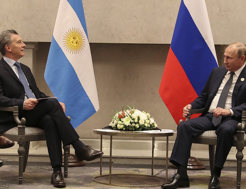Macri y Putin trataron diversos temas de la cooperación bilateral.