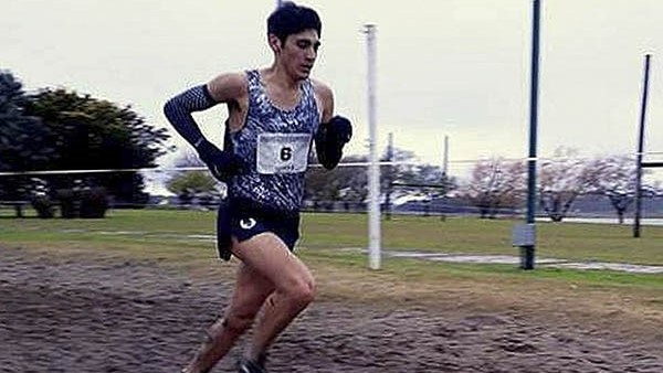 Eulalio Muñoz se consagró campeón en la categoría Mayores del Nacional de Cross Country en Laprida.