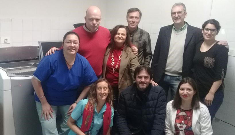 El ministro de Salud del Chubut, Adrián Pizzi, visitó el Hospital Zonal.