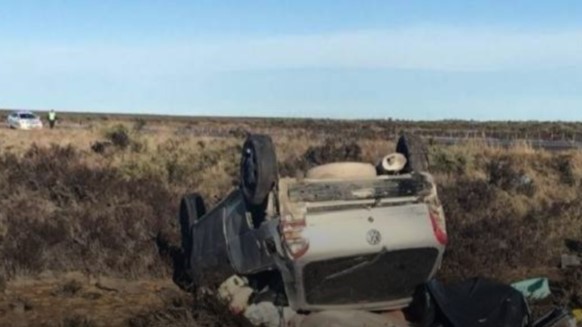 A 20 kilómetros de Garayalde por la ruta 3.