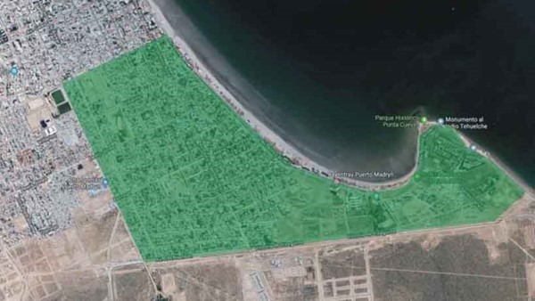 Serviccop difundió un mapa de la zona afectada por el corte de agua.