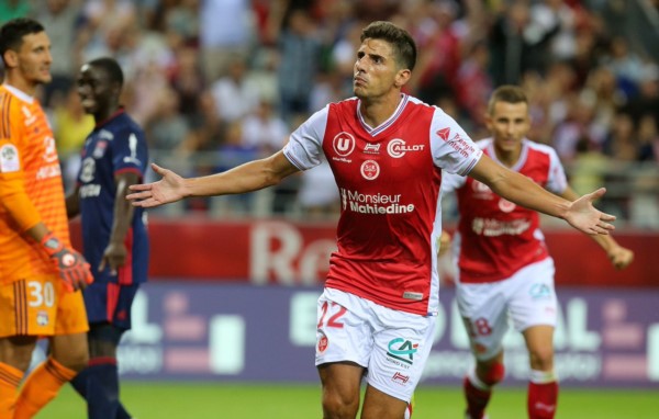 El argentino Chavarría marcó el tanto de Reims, que sorprendió a Lyon.