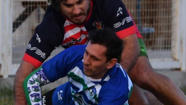 Martín Pes fue la figura del partido marcando 3 tries. Con su velocidad y cambio de paso complicó siempre.