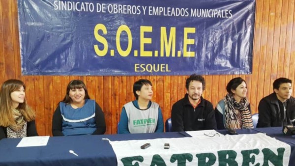 Anuncio. Las cúpulas gremiales explicaron los relevamientos de precios hechos en la cordillera.