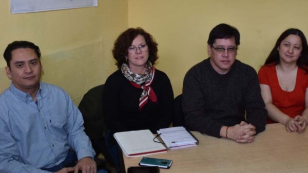 Agenda. Los funcionarios brindaron detalles de las actividades programadas en el Gimnasio Municipal.