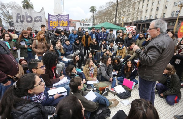 Medida. Los sindicatos del sector educativo ratificaron la marcha federal pautada para el jueves que viene.