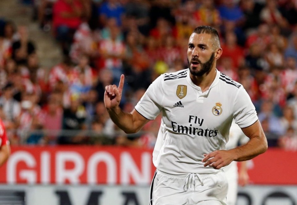 Benzema marcó un doblete. Los otros dos goles fueron de Ramos, de penal, y Bale.