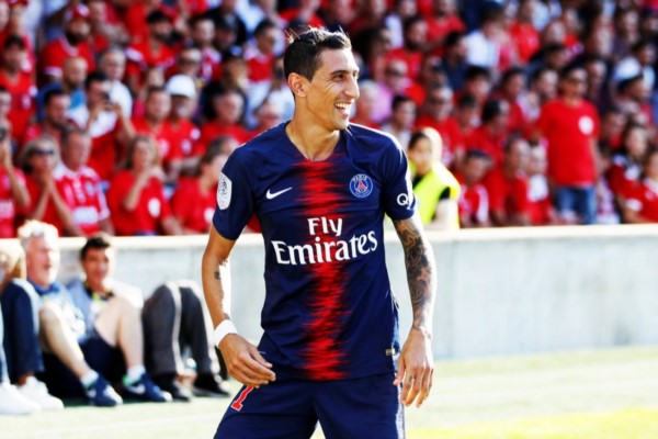 El "Fideo" anotó un golazo olímpico en victoria del puntero de la Liga de Francia.