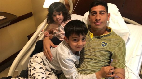 El mensaje que subió Andrada a Instagram luego de la operación “A recuperarse pronto para seguir defendiendo estos colores”.