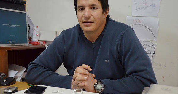 Luis María Aguirre explicó las tareas que proyectan en la ciudad.