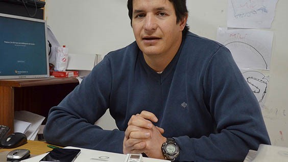Luis María Aguirre explicó las tareas que proyectan en la ciudad.