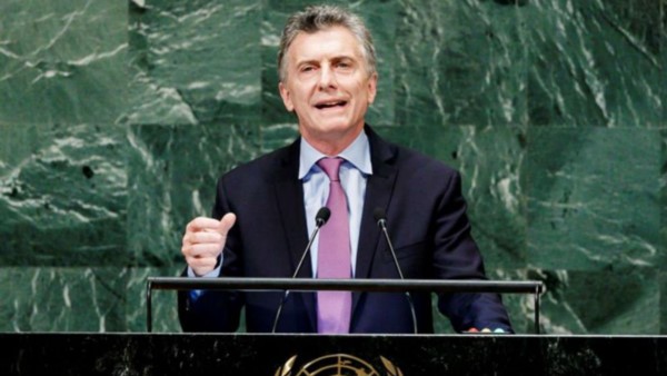 Mauricio Macri criticó el paro general: "Felicito a los argentinos que contra viento y marea fueron a trabajar".