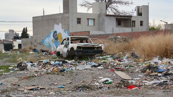 Violento. Un foto sacada pese a las amenazas para este diario.  