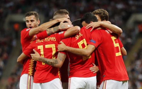 Con goles de Niguez y Rodrigo, España venció a Inglaterra como visitante.