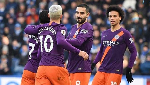 Victoria muy cómoda para el Manchester City, que vuelve a ponerse a 4 puntos del Liverpool.