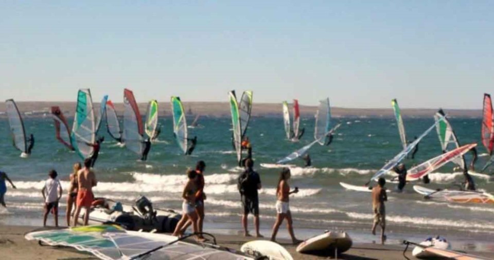 “Curev hue” será el punto de concentración de esta 13ª edición del Madryn Classic Windsurf.