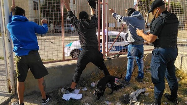 Los controles de saturación en Comodoro tuvieron aprehendidos.