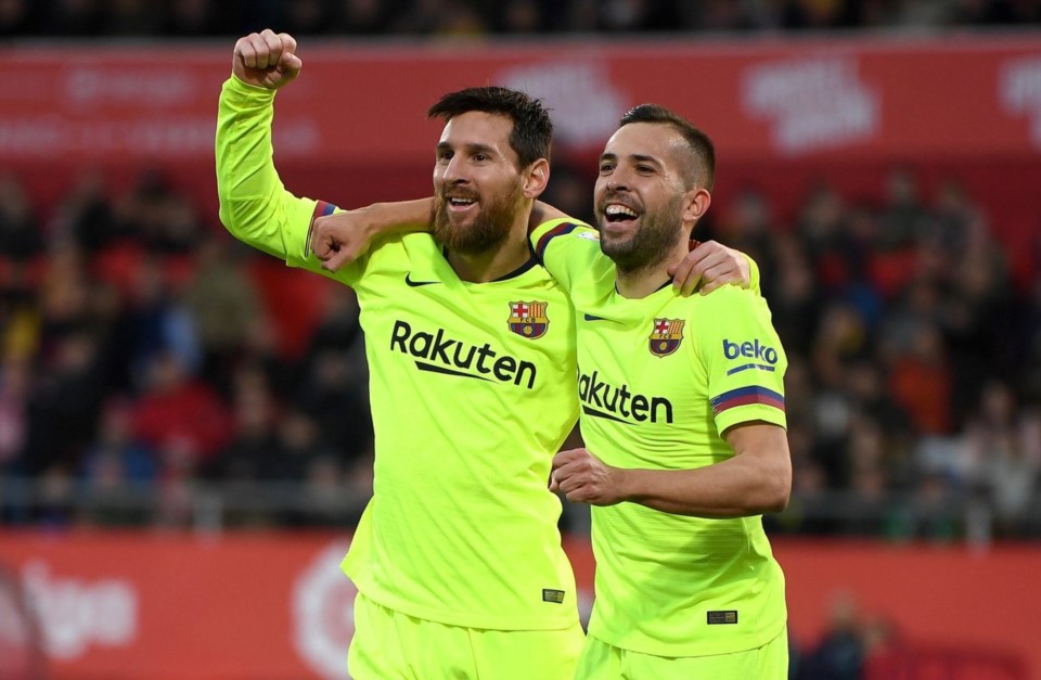 Leo jugó, marcó y el Barcelona venció al Girona para continuar como líder de La Liga tras 21 fechas.