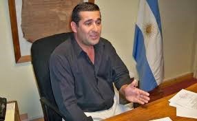 Nelson Iribarren, intendente de Sierra Grande (foto @adnrionegro)