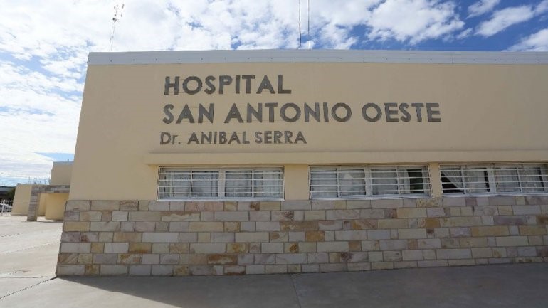 Hospital "Dr. Anibal Serra" de San Antonio Oeste (foto @LMNeuquen)