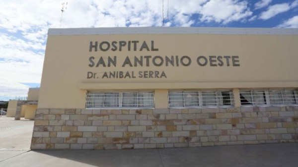 Hospital "Dr. Anibal Serra" de San Antonio Oeste (foto @LMNeuquen)
