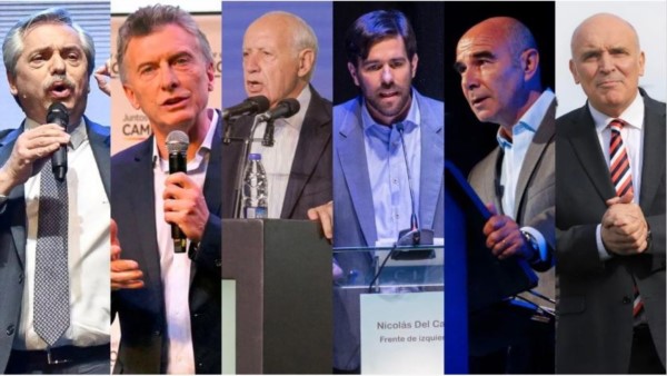 Los seis candidatos presidenciales participarán este domingo del primer debate obligatorio, que se realizará en la ciudad de Santa Fe.