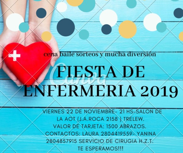 Organiza el evento el Servicio de Cirugía del Hospital Zonal de Trelew