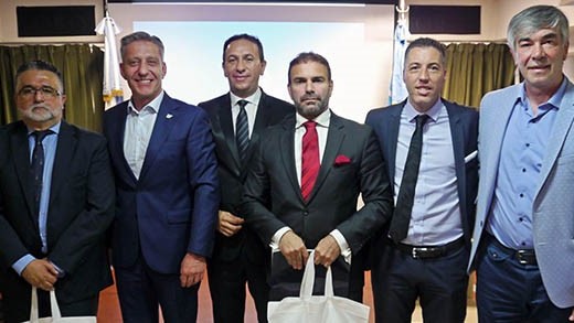 Inversión en Trelew. Se firmó la obra de la Central de Cargas, con 10 millones de dólares de por medio.