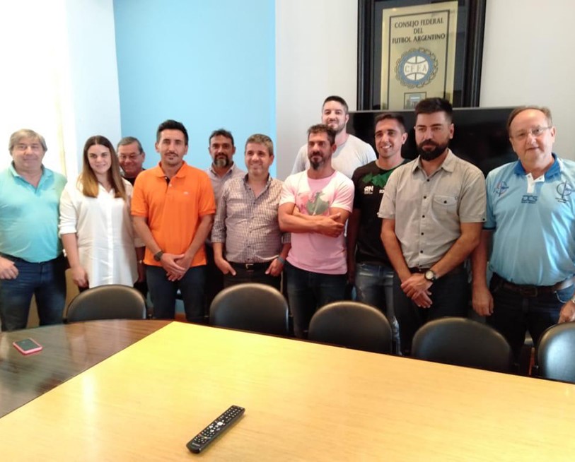 En el Consejo Federal de AFA hubo una nueva reunión del Fútbol Playa.
