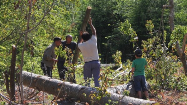 El sueño de la casa propia comenzó ayer para más de 100  familias de Lago Puelo.