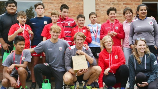 Gran convocatoria de público se vivió el pasado fin de semana en las instalaciones del club Draig Goch Rugby club. Se procedió a la entrega de certificados y  reconociemintos .