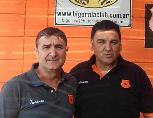 Juan Carlos Graña y Daniel Duhalde, los candidatos que se presentaron.