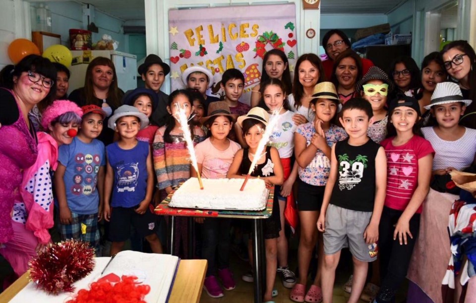 Torta. Los chicos cerraron un ciclo muy activo con actividades de esparcimiento para todos los gustos.