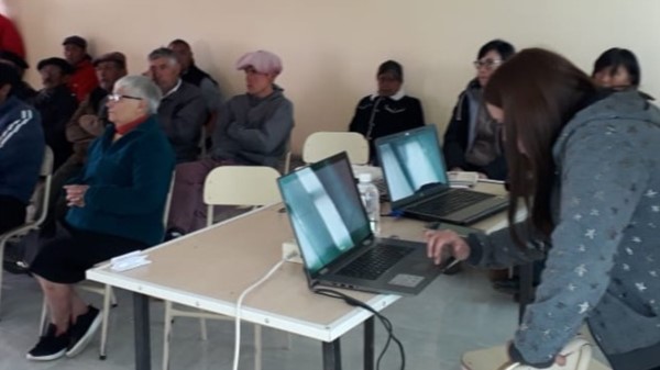 Herramientas. Los productores tuvieron ayuda para su economía.