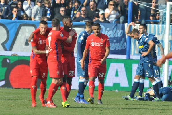 Fiorentina goleó como visitante al Spal 4-1 por la fecha 24 y se acerca a los puestos de clasificación a la Liga de Europa.