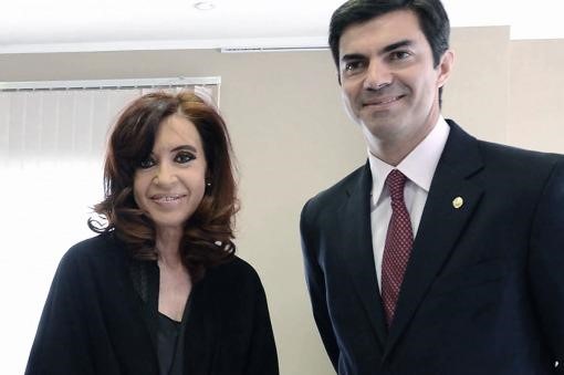 Altri tempi. La ex presidente y uno de los tantos aspirantes del peronismo pro oficialista en épocas recientes.